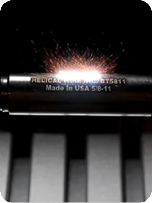 Lasermerking i produksjon