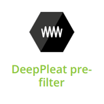DeepPleat filter
