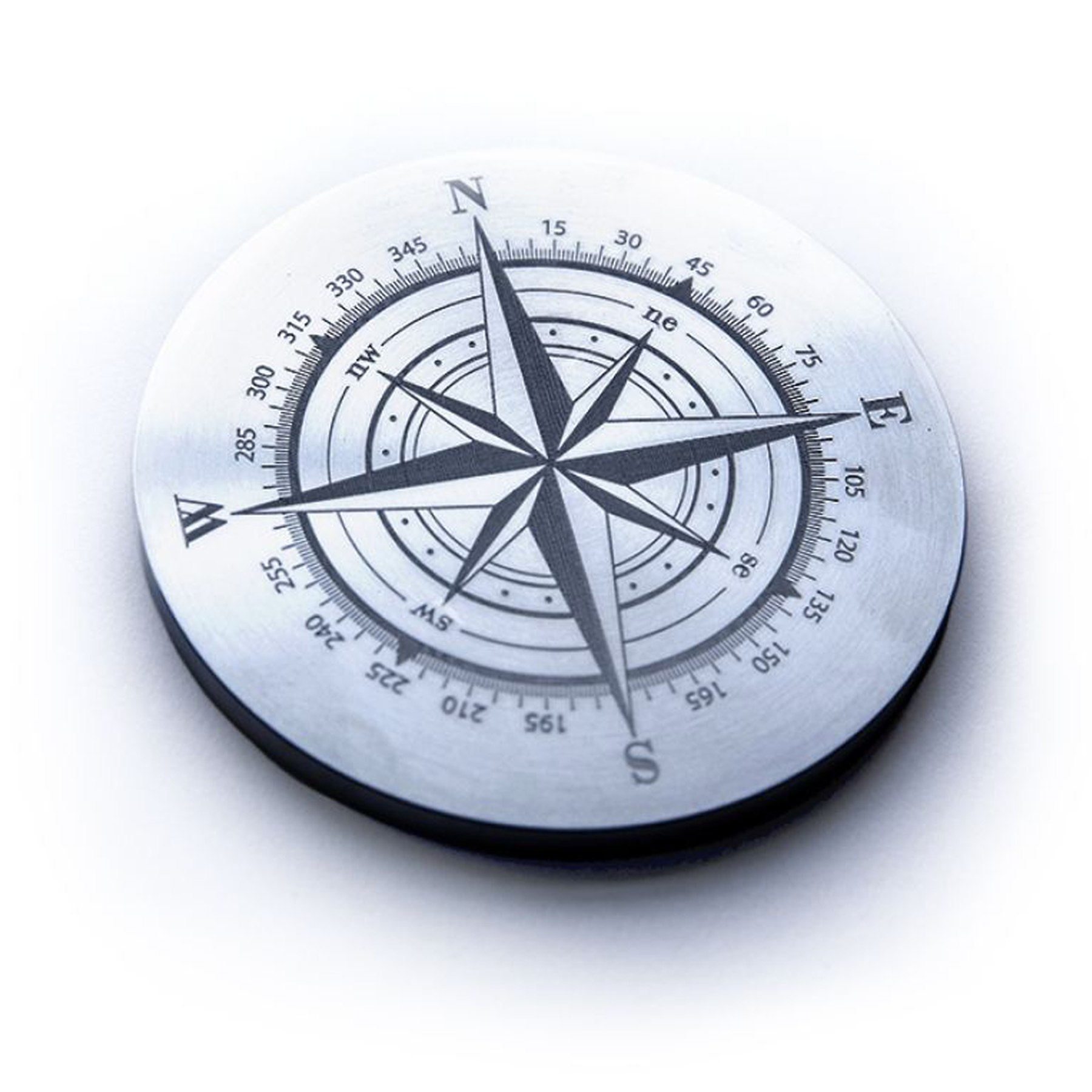 Kompassdesign-Aluminium - Epilog Galvo Fiberlaser 