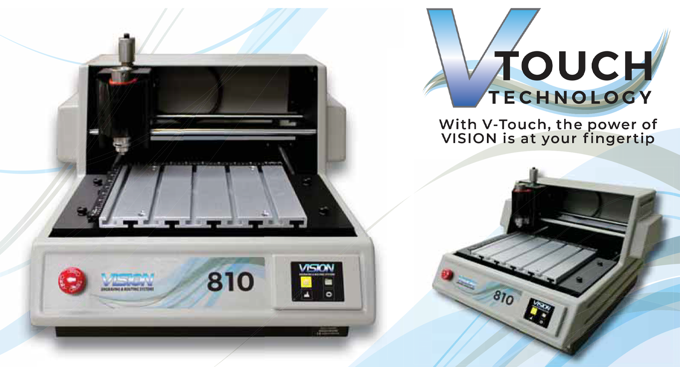 Vision Engraving and routing systems 810