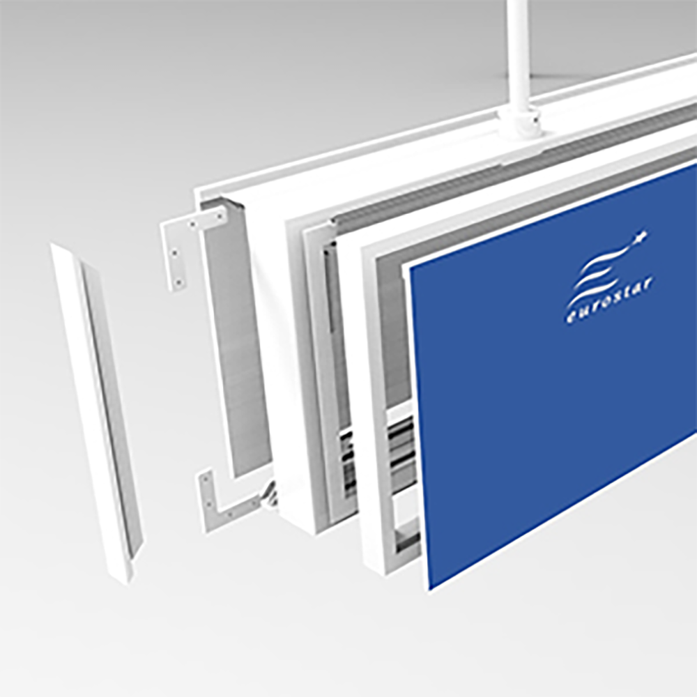 Frame profile 1,5mm (I-Sign) Natur Eloksert Frame profile 1,5mm (I-Sign) Natur Eloksert