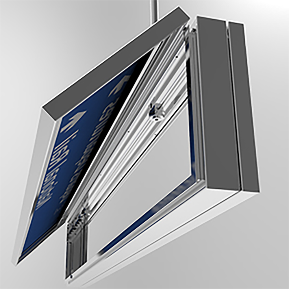 Frame profile 1,5mm (I-Sign) Natur Eloksert Frame profile 1,5mm (I-Sign) Natur Eloksert
