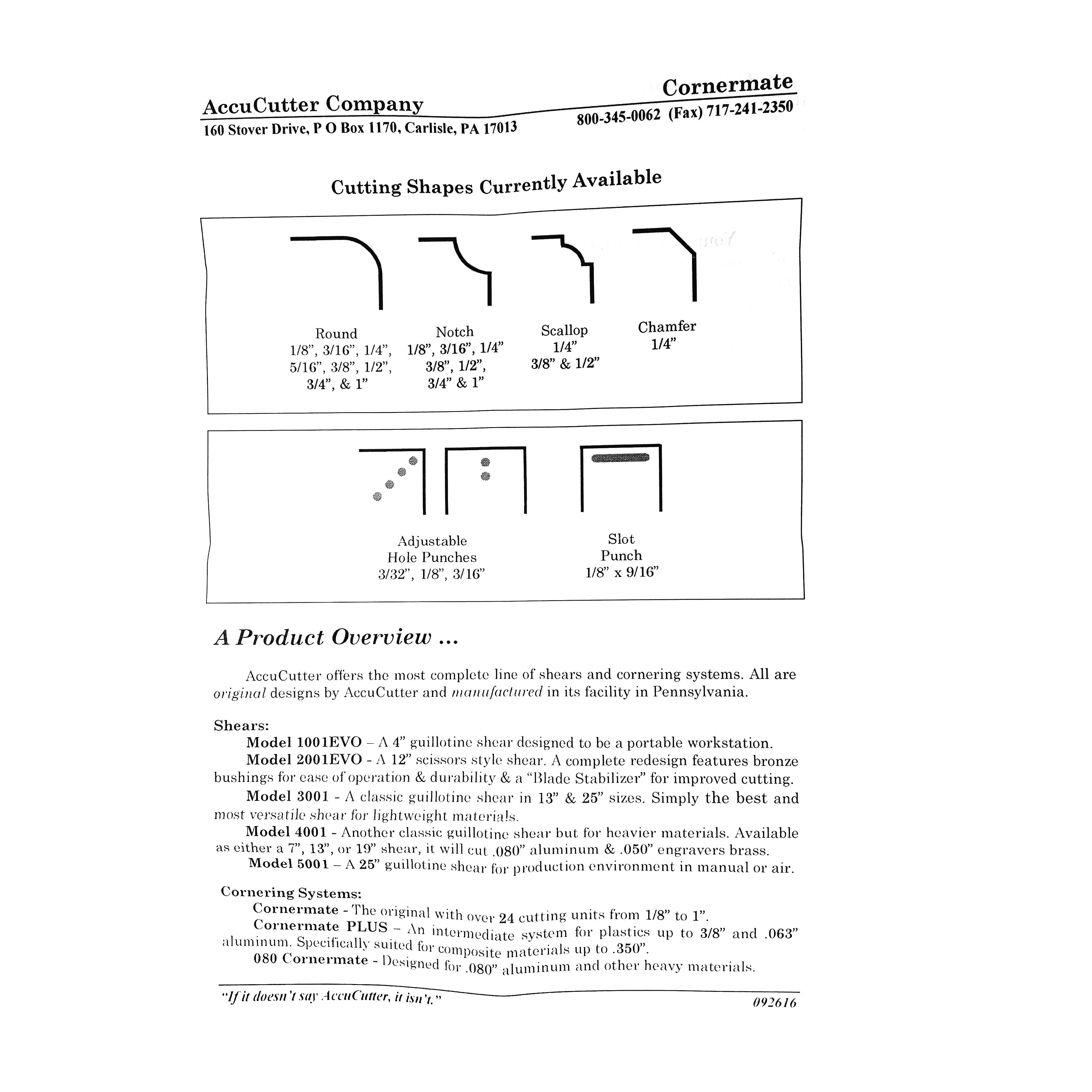 Verktøy 3,175 mm justerb. hullstanser Verktøy 3,175 mm justerb. hullstanser