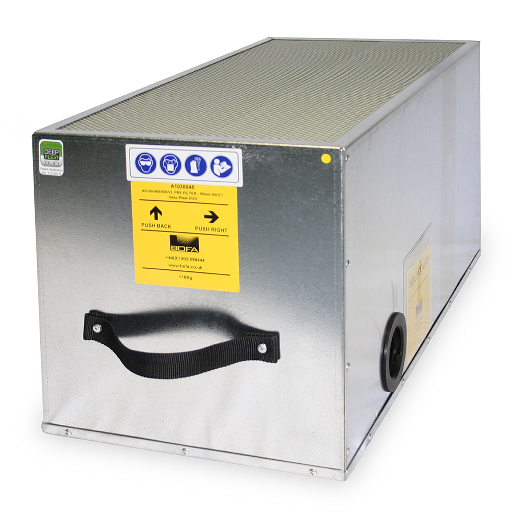 Bofa Pre-Filter ZING/AD180/400/500/VL - 50mm inlet