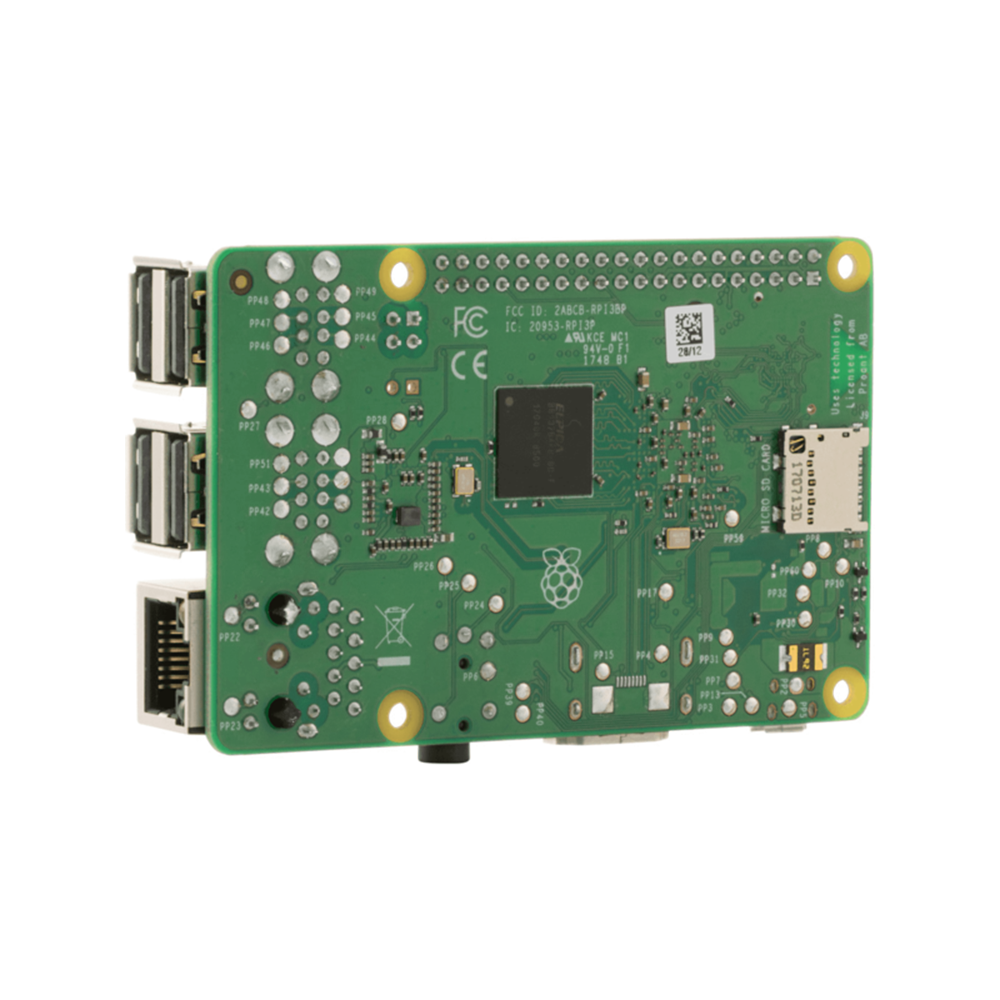 Raspberry Pi Board, alle Flux Maskiner