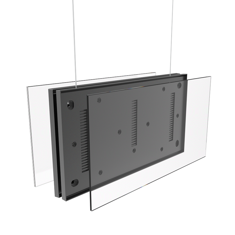I-Sign ECO-Flex SORT Hengeskilt 150X300MM