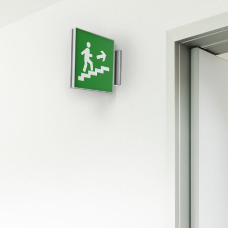 I-Sign ECO-FIX GRÅ Hengeskilt 210X297MM, A4