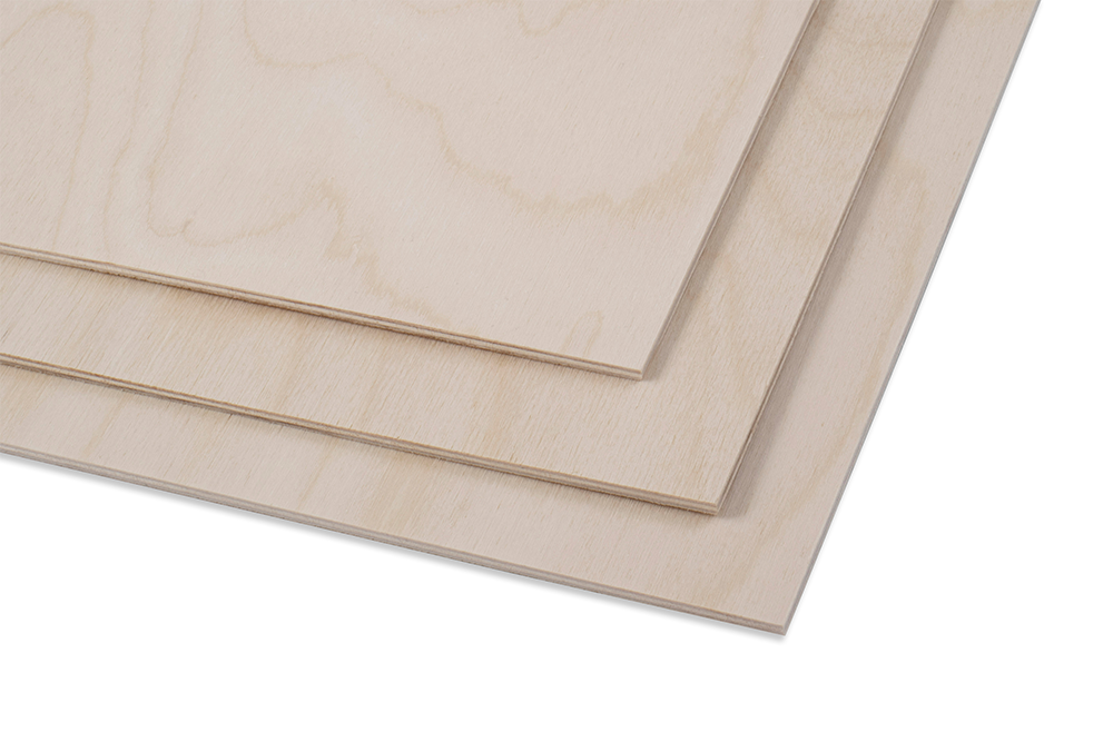 Finsk Bjørkefiner AB/AB 300 x 200 x 3 mm(25 stk)