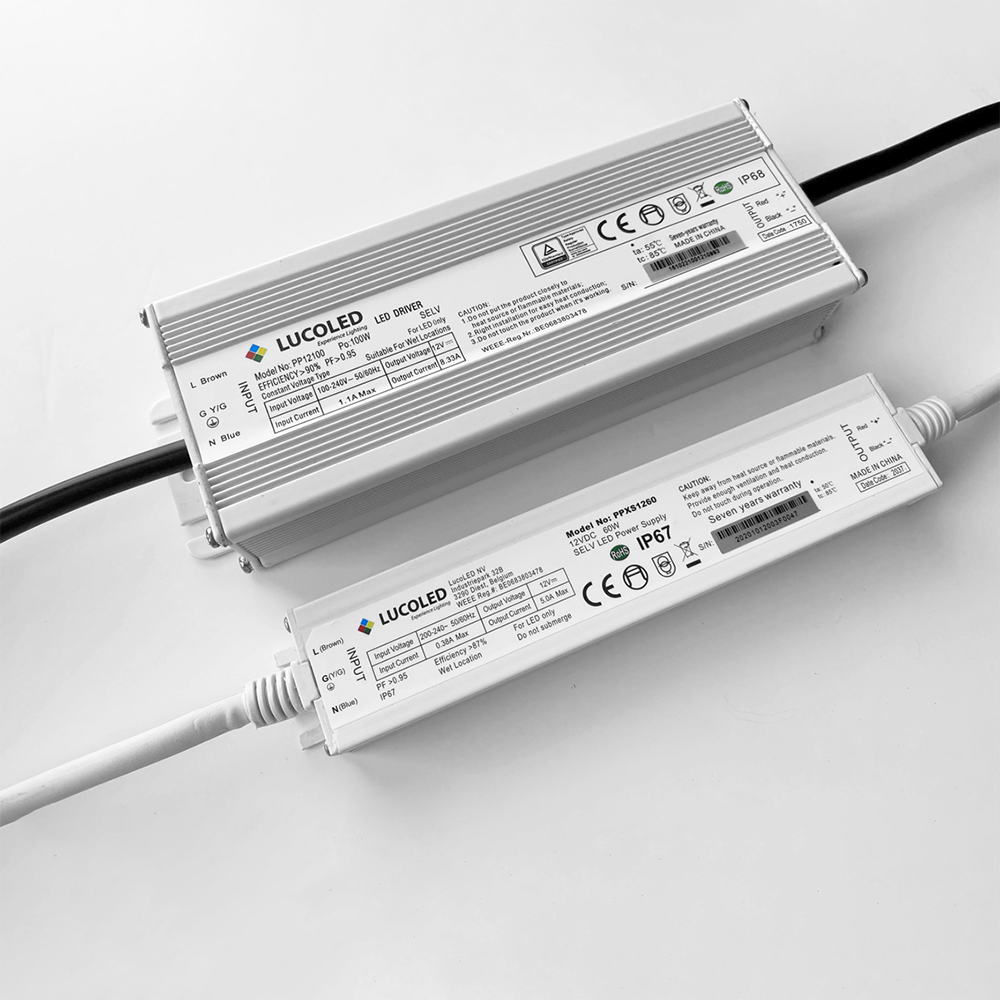 LucoLed trafo 24V - 100W(12stk)