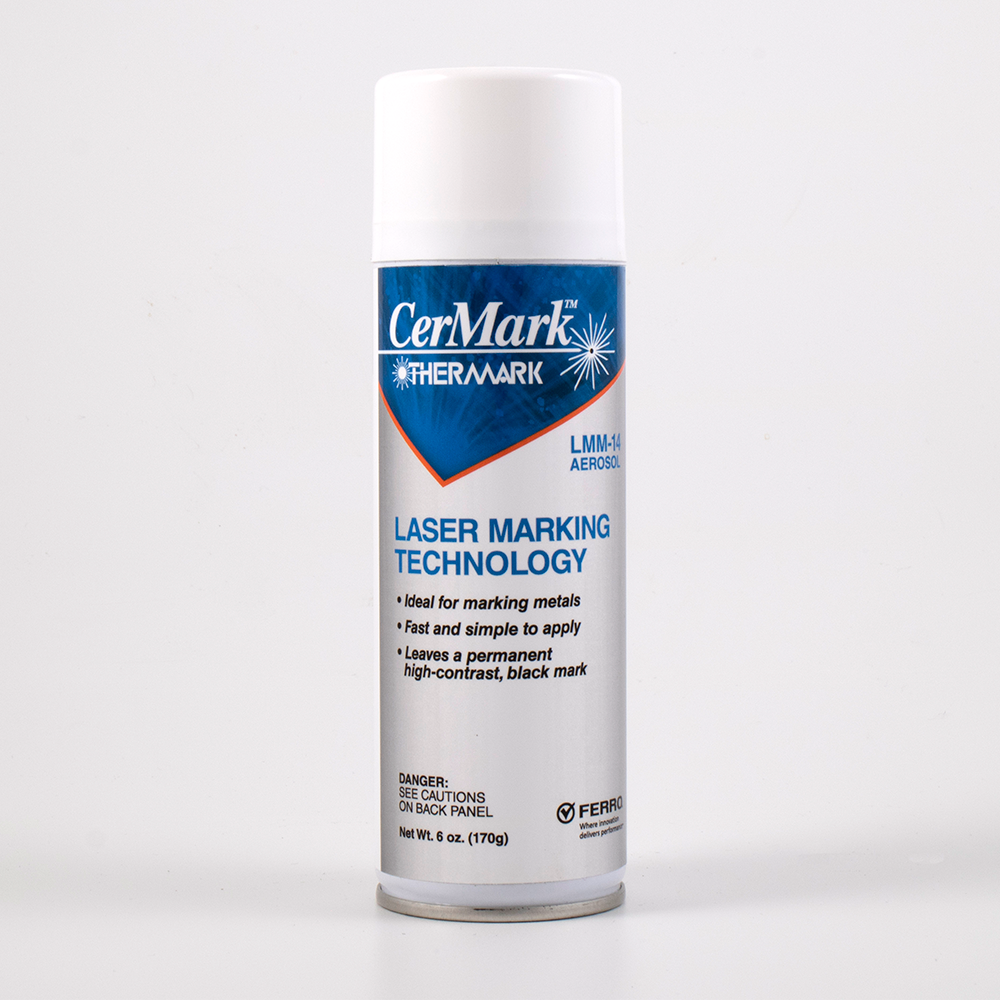 CerMark Thermark LMM14 6oz Metal Marking Spray