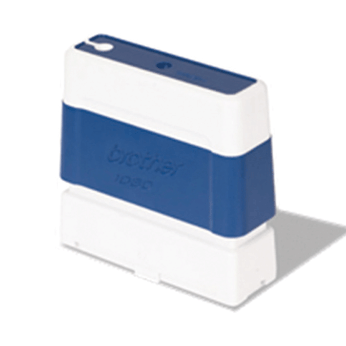 Stempel 10x60mm blå (Pakke a 6stk)