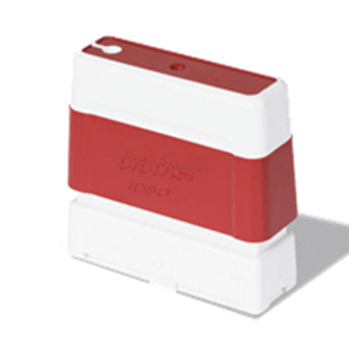 Stempel 10x60mm rød (Pakke a 6 stk)