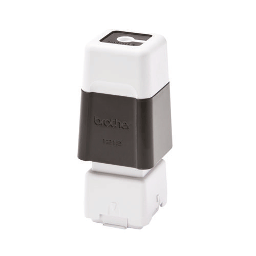 Stempel 12x12mm sort (Pakke a 6 stk)