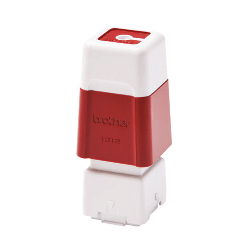 Stempel 12x12mm rød (Pakke a 6 stk) Stempel 12x12mm rød (Pakke a 6 stk)