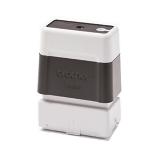 Stempel 14x38mm sort (Pakke a 6stk)