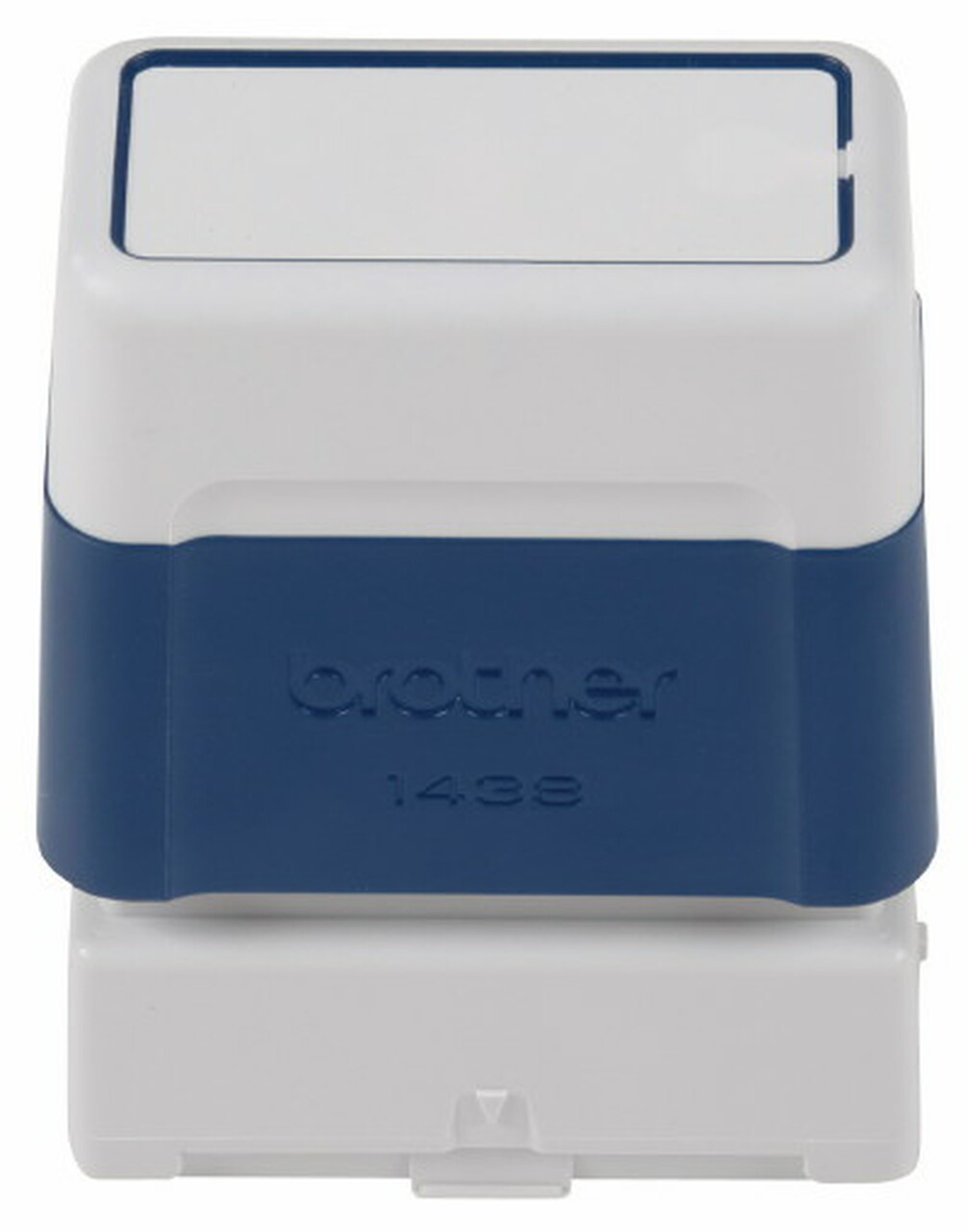 Stempel 14x38mm blå (Pakke a 6stk)