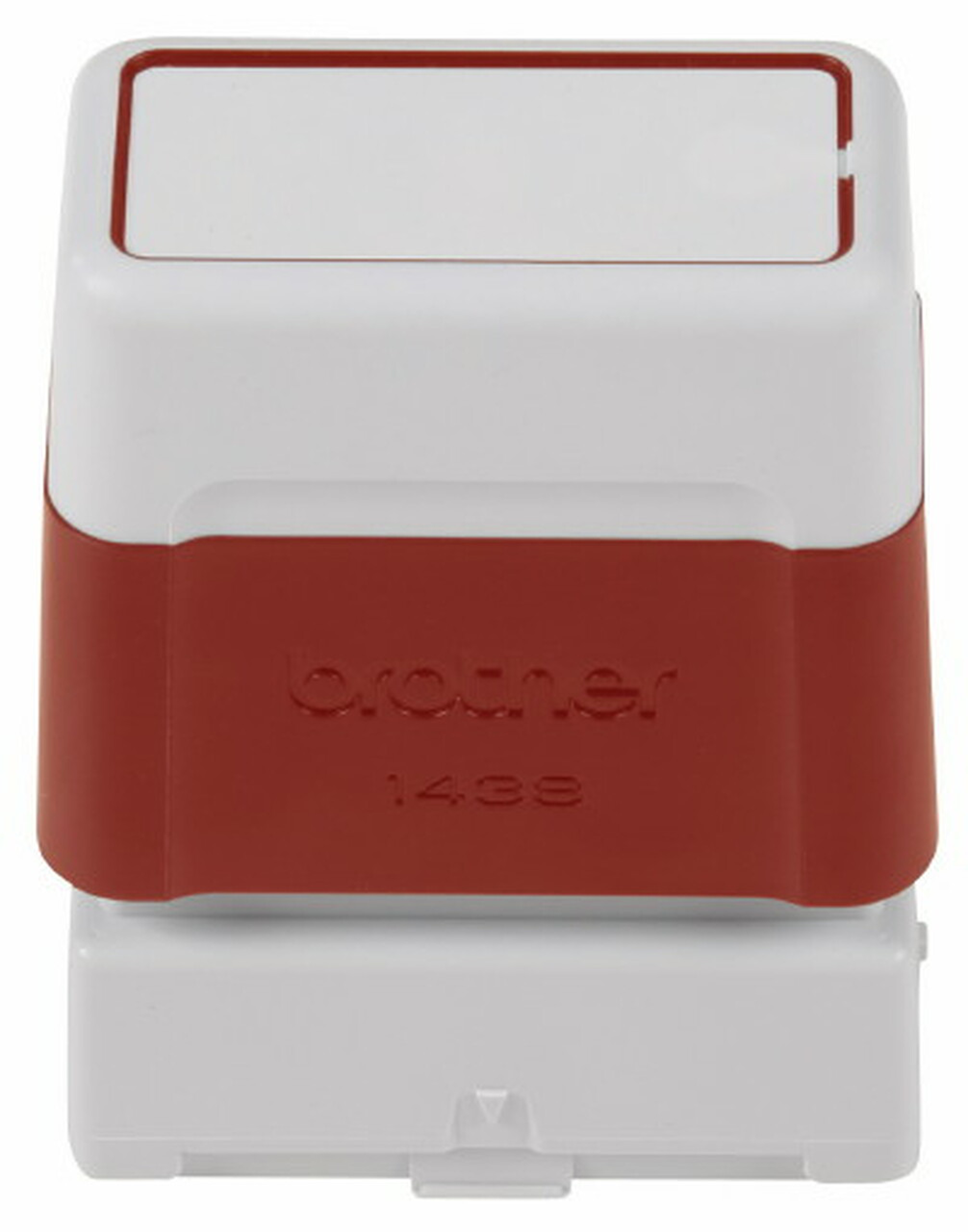 Stempel 14x38mm rød (Pakke a 6stk)