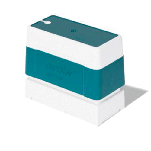 Stempel 27x70mm grønn (Pakke a 6stk)