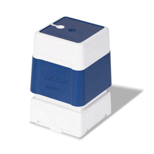 Stempel 30x30mm blå (Pakke a 6stk) Stempel 30x30mm blå (Pakke a 6stk)
