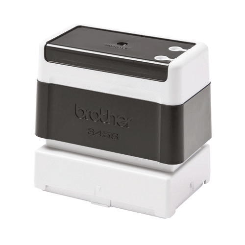 Stempel 34x58mm sort (Pakke a 6stk)