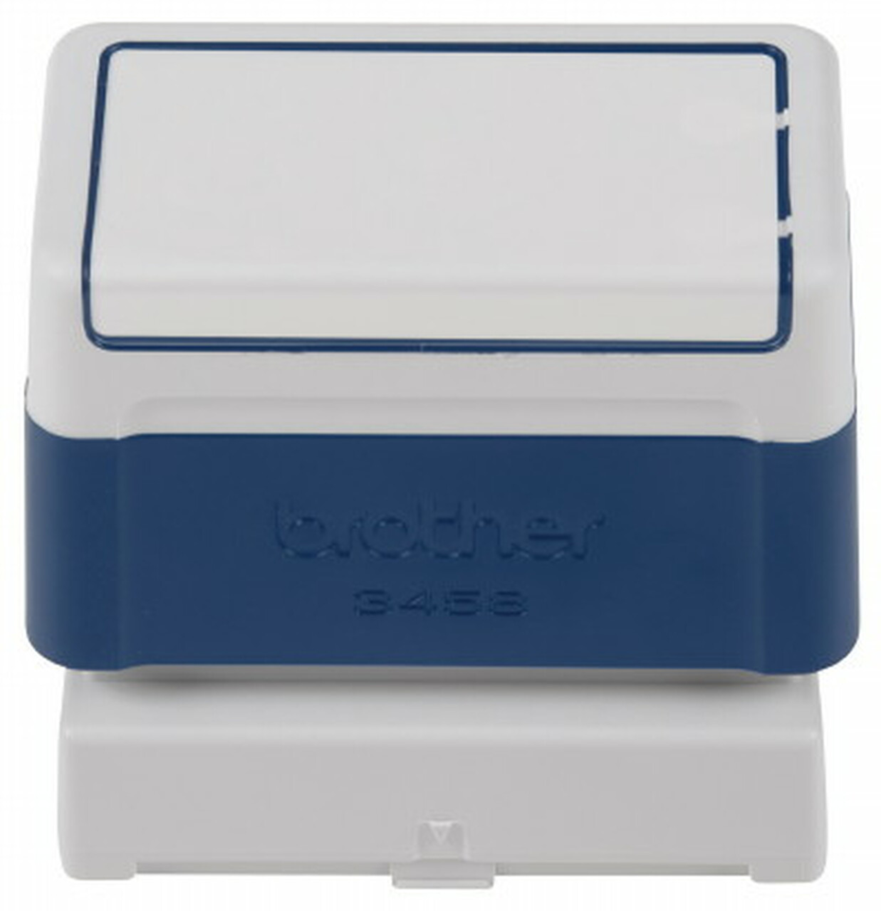 Stempel 34x58mm blå (Pakke a 6 stk)