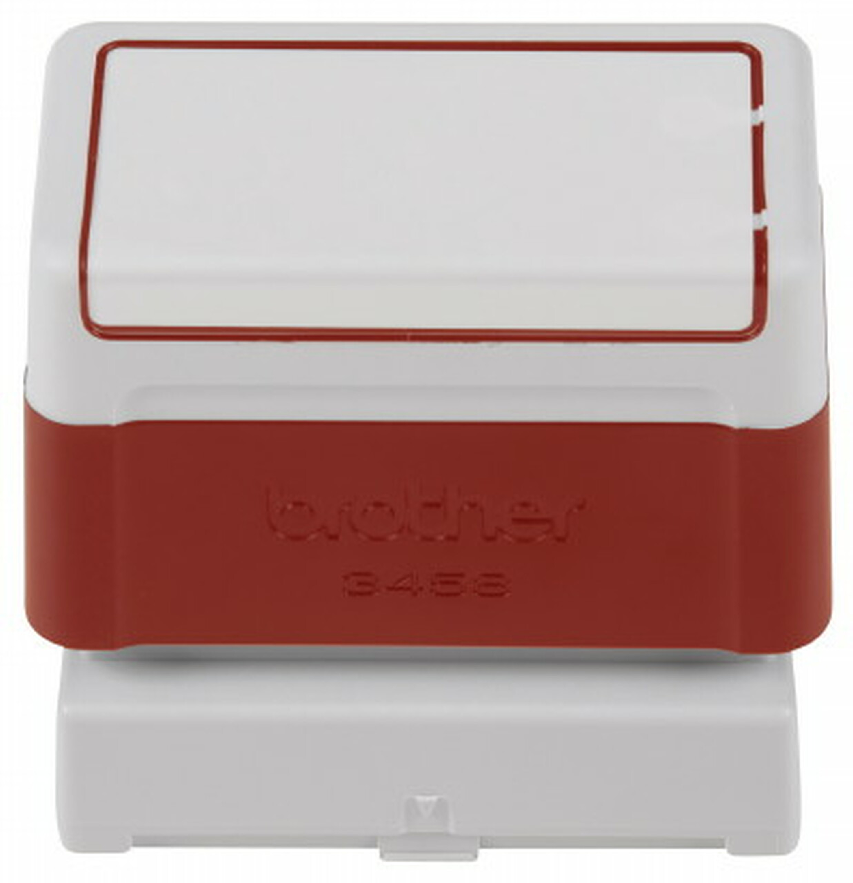 Stempel 34x58mm rød (Pakke a 6stk)