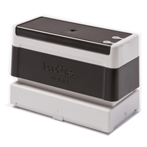 Stempel 40x90mm sort (Pakke a 6stk)