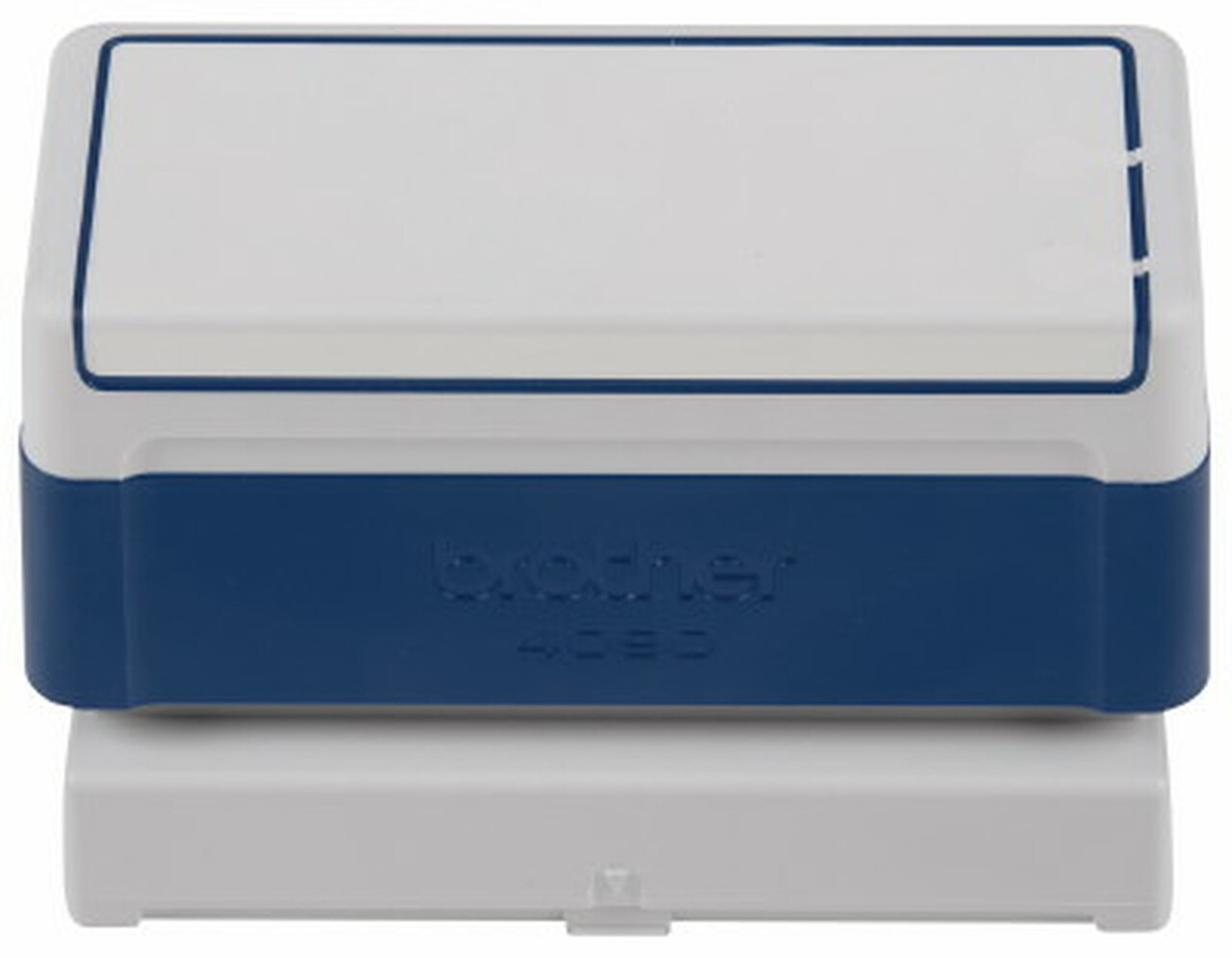 Stempel 40x90mm blå (Pakke a 6 stk)