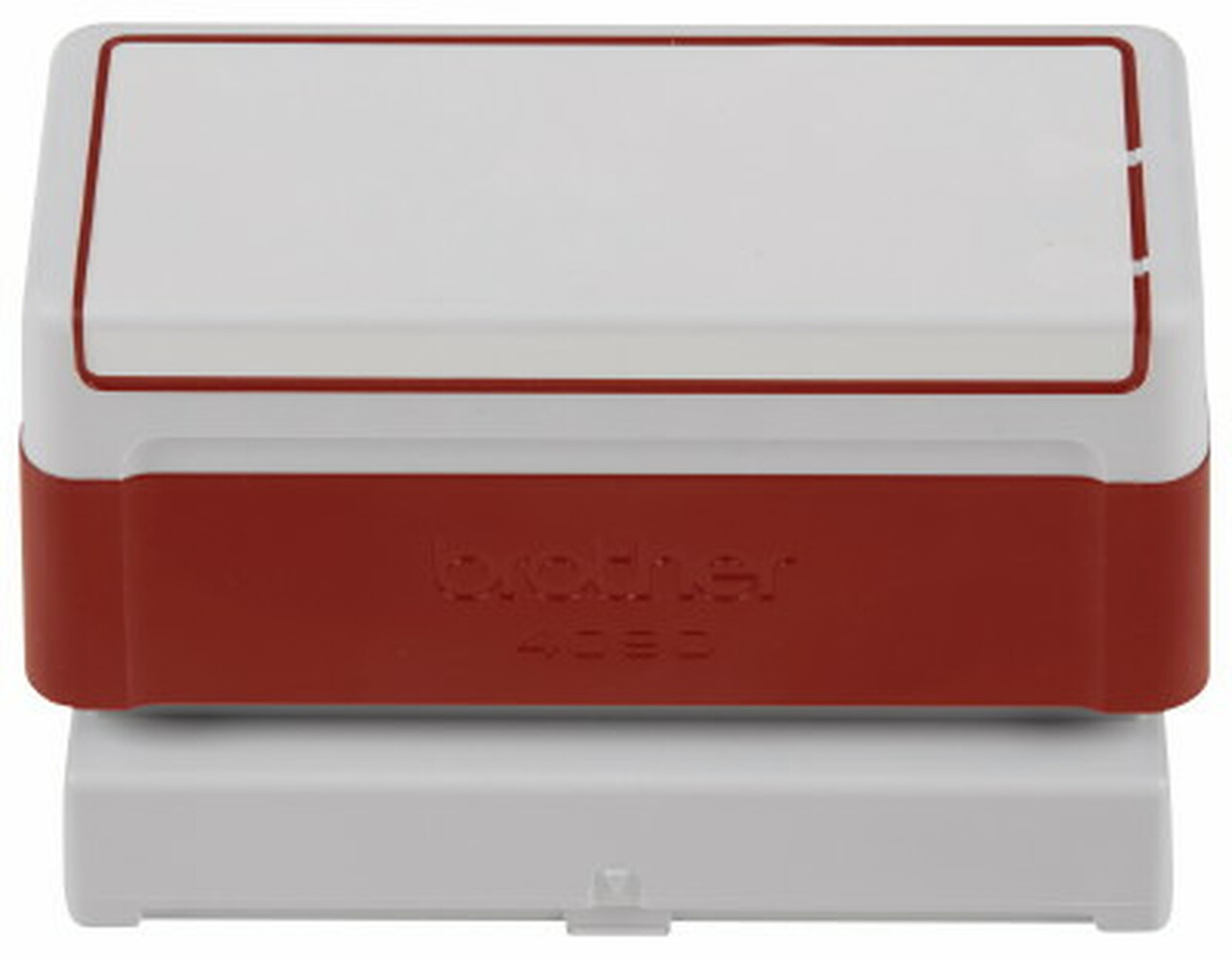 Stempel 40x90mm rød (Pakke a 6 stk)