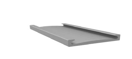 Aluminium slider profil, 2m