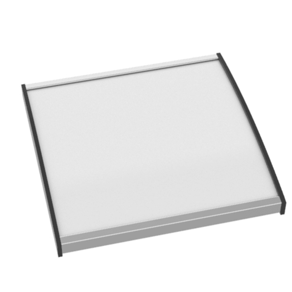 Strato Veggskilt 105x105mm elok alu/sort Strato Veggskilt 105x105mm elok alu/sort