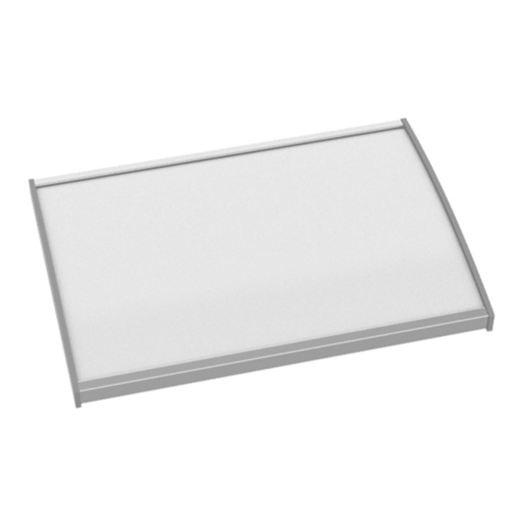 Strato Veggskilt 105x148,5mm DIN A6 elok alu/grå