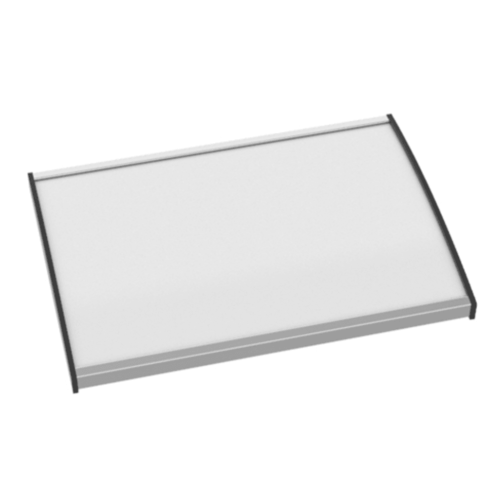 Strato Veggskilt 105x148,5mm DIN A6 elok alu/sort