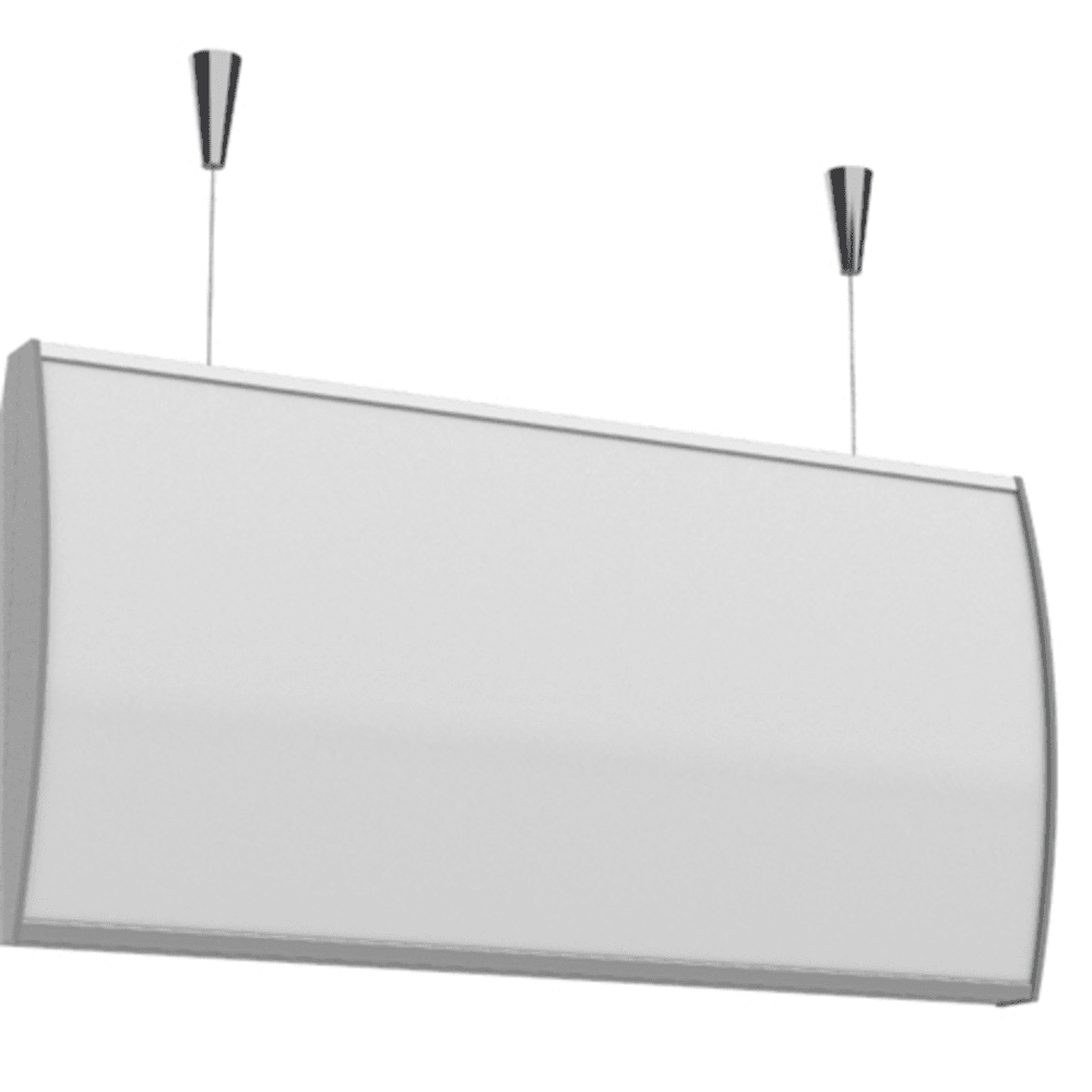 Strato Buet Hengeskilt 148x297mm elok alu/grå