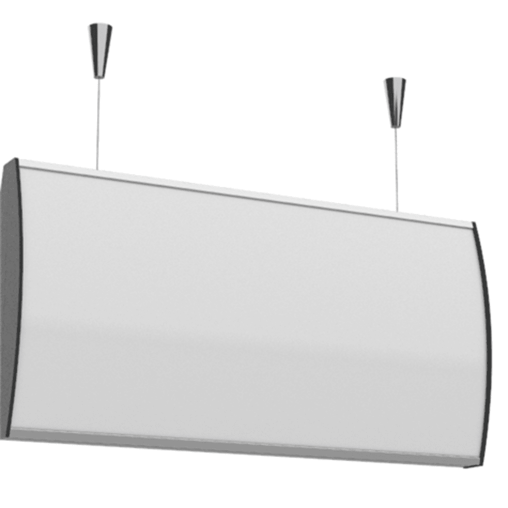 Strato Buet Hengeskilt 148x297mm elok alu/Sort Strato Buet Hengeskilt 148x297mm elok alu/Sort