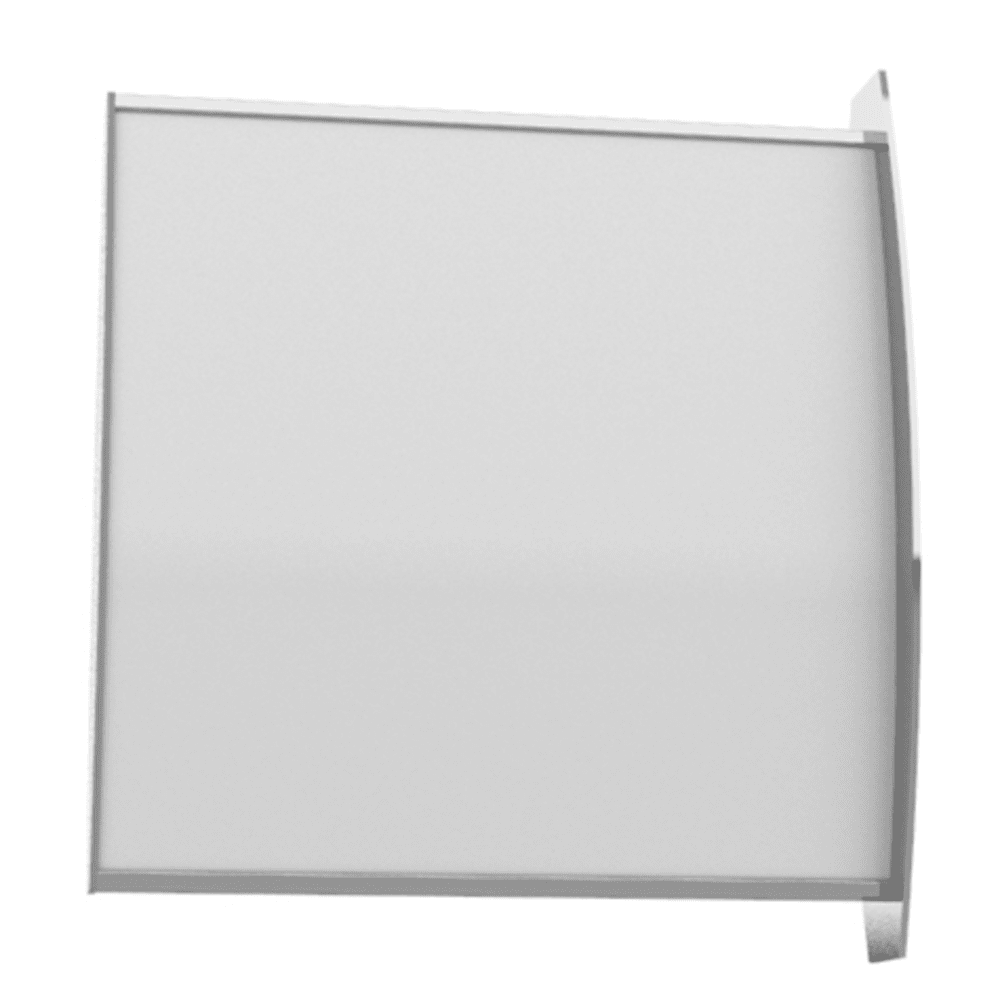 Strato Vingeskilt 210x210mm elok alu/grå