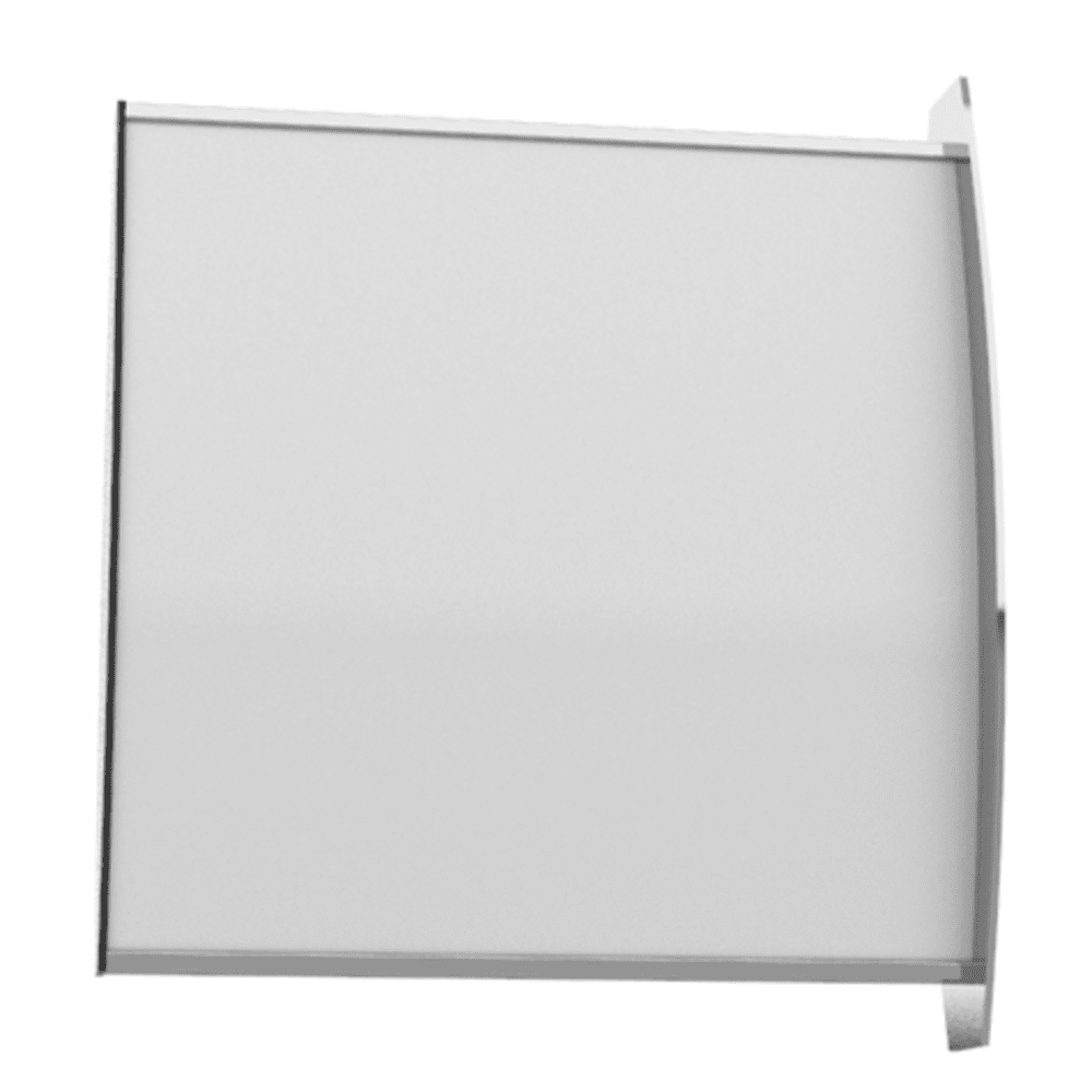 Strato Vingeskilt 210x210mm elok alu/Sort