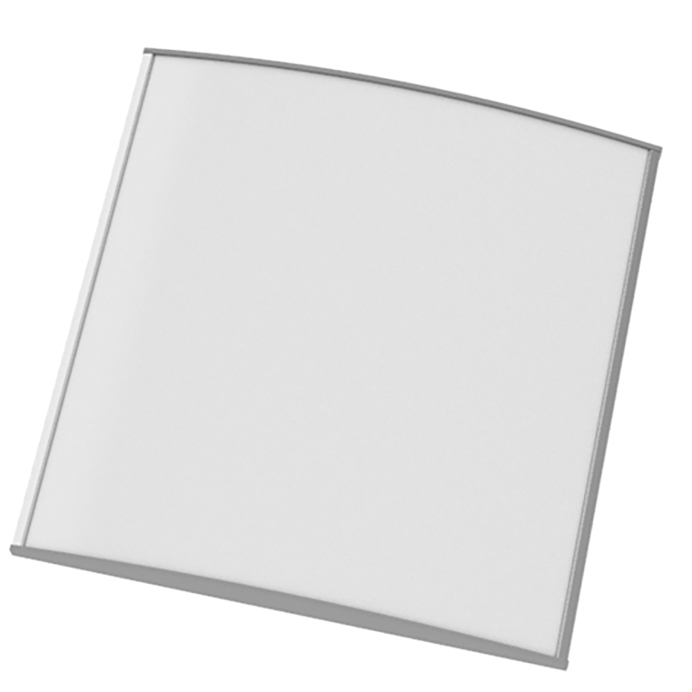 Strato Veggskilt 210x210mm elok alu/grå