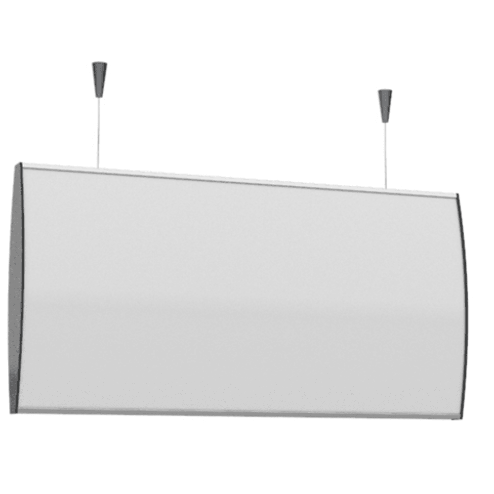 Strato Buet Hengeskilt 210x420mm elok alu/Sort