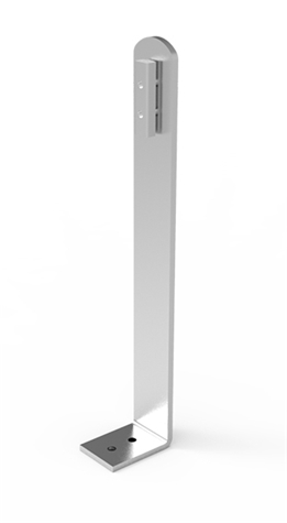 Sidestøtte til Display/Tekstil ramme